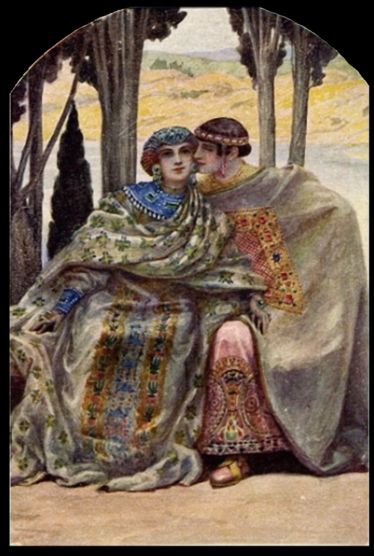 Byzantine Couple 2 by Serge Solomko